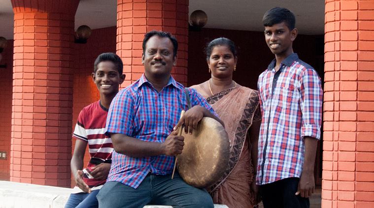 parai, Manimaran, funerals, musical instrument, casteism, caste system, Dalit,