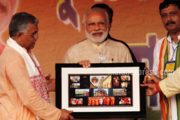 West bengal, narendra modi, modi bengal rally, west bengal polls, west bengal elections, 2016 bengal election, modi in bengal, elections 2016, West Bengal assembly elections, Narendra Modi Kharagpur rally, Bjp rally, India news, latest news, indian express