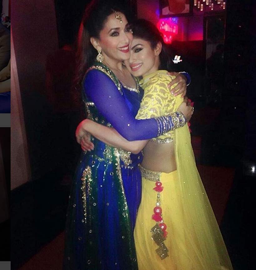 Madhuri Dixit, Mouni Roy