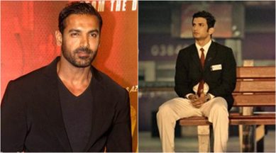MS Dhoni, John Abraham, MS Dhoni biopic, Sushant Singh Rajput, dhoni, Sushant Singh Rajput MS Dhoni biopic, Sushant Singh Rajput film, Sushant Singh Rajput news, Rocky Handsome, Rocky Handsome cast, Sushant Singh Rajput upcoming film, John Abraham film, John Abraham upcoming film, entertainment news