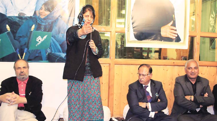 mehbooba, mufti, pdp, j&k, j&k cm, new j&k cm, pdp cm, mehbooba mufti, mehbooba mufti cm, cm mehbooba mufti, j&k news, India news