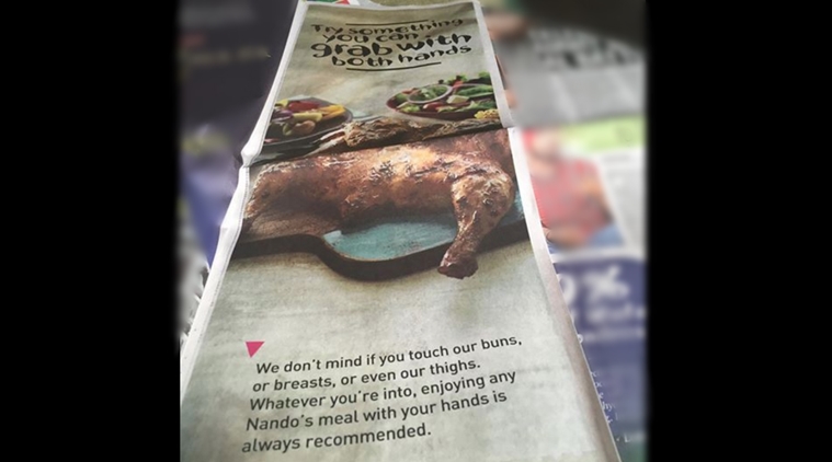 Nando’s Cheeky Print Ad Stirs Up Trouble Ends In Public Apology Trending News The Indian