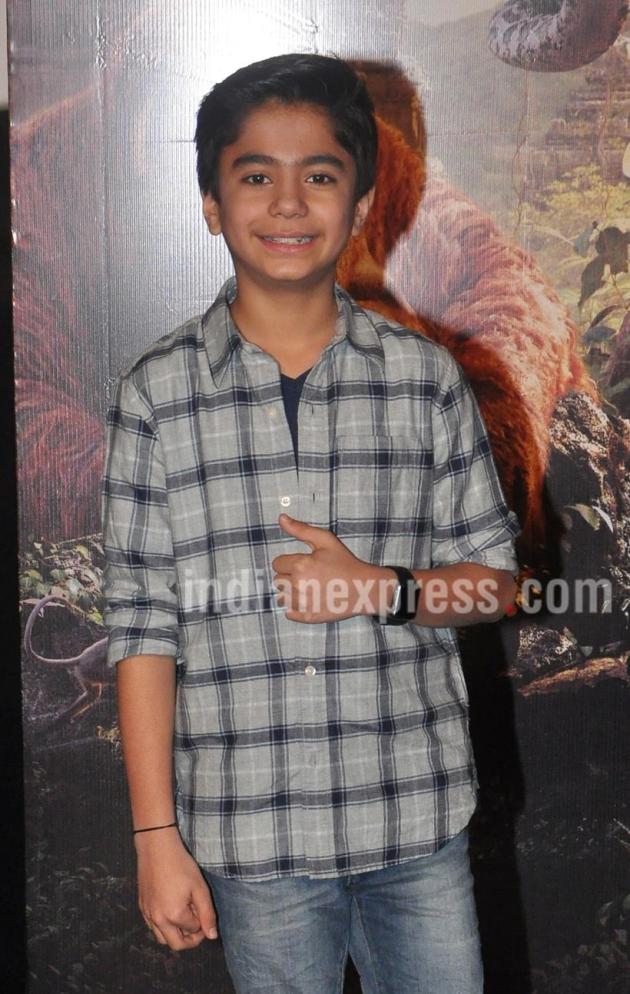 The Jungle Book, Neel Sethi, Neel Sethi photos,Vishal Bhardwaj, Siddharth Roy Kapur, Neel Sethi mowgali, Neel Sethi film, The Jungle Book actor, The Jungle Book news, The Jungle Book cast, entertainment news