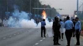 pakistan, Mumtaz Qadri, pakistan clashes, Mumtaz Qadri execution, pakistan march, pakistan protest march, police action on protest march, pakistan execution, pak anti execution protest, pakistan news, world news, latest news