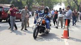 Ranjit Ranjan, Ranjit Ranjan Rides Harley, Ranjit Ranjan Rides bike, Ranjit Ranjan Womens day, Ranjit Ranjan Parliament, Pappu Yadav wife, Lok Sabha Mp Ranjit Ranjan, Ranjit Ranjan Pics, Ranjit Ranjan Photos