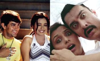 350px x 213px - Happy Birthday Aamir Khan: Anushka, Katrina, Juhi and Madhuri, ladies he  has romanced onscreen | Entertainment Gallery News,The Indian Express
