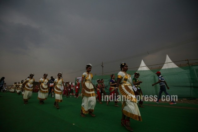 world culture festival, sri sri ravi shankar, world cultural festival, sri sri, ravi shankar, art of living foundation, sri sri ravi shankar, sri sri world culture festival, ngt fine sri sri, sri sri event yamuna bank, yamuna floodplain world culture festival, world culture festival stage, world culture festival photos, art of living, art of living 35 years, wcf photos, sri sri photos, india news, latest news