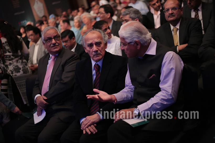 Ramanth Goenka lecture, RNG Lecture, Raghuram Rajan, RBI Governor Raghuram Rajan, Raghuram Rajan First RNG Lecture, Raghuram Rajan Ramanth Goenka Lecture, Dr Raghuram Rajan, Anant Goenka, Indian Express, Ramanth Goenka Lecture pics, RNG Lecture pics, RNG lecture Photos