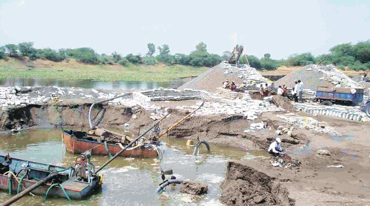 sand mining, pune sand mining, pune mining, sand mining pune, illegal mining pune, pune illegal sand mining, pune news