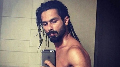 Shahid Kapoor Sports Long Hair Shows Off His Abs Is This His