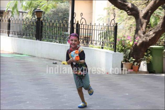 shahraan, iqra, holi, holi 2016, bollywood holi