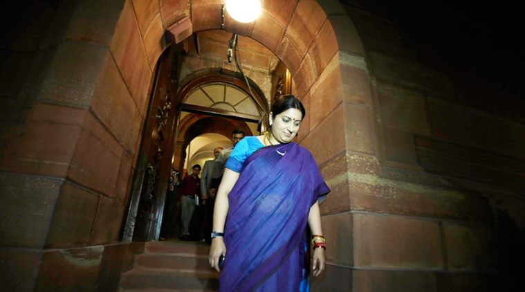srmiti irani, hrd ministry, india news, parliament news, india news, latest news, education news