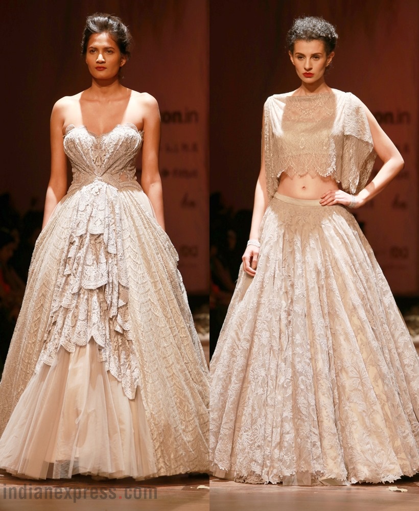 Kajal Aggarwal in Shantanu & Nikhil Couture – Boutiquesarees.com