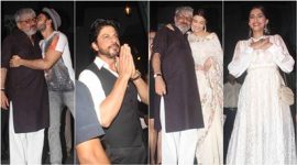 Shah rukh Khan, Aishwarya Rai Bachchan, Bhansali Party, Ranveer singh, Rekha, Huma Qureshi