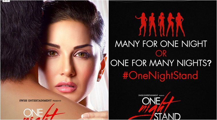 One Night Stand Poster Released Sunny Leones Eyes Do The Talking 