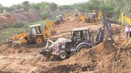 SYL area, syl canal, punjab syl canal, syl canal controversy, punjab news, india news, tree felling SYL, sutlej yamuna link canal