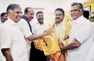 Tamil Nadu polls: Vijayakanth, Vaiko leave BJP with lonely battle to fight | India News,The Indian Express Tamil Nadu polls: Vijayakanth, Vaiko leave BJP with lonely battle to fight | India News,The Indian Express
