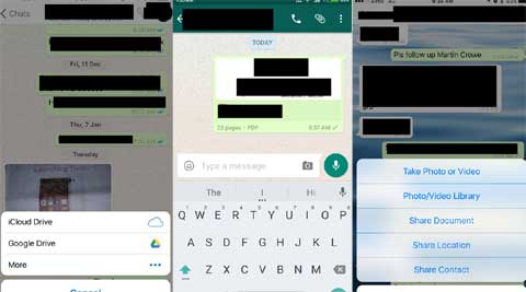 WhatsApp now supports document sharing: Here’s how to use | Technology ...