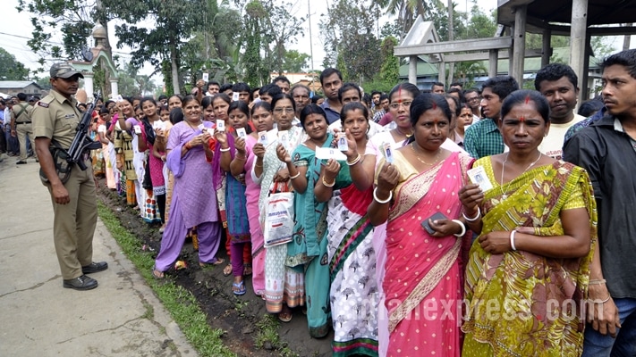 assam, west bengal, bengal voting, bengal voting photos, assam photos, tarun gogoi, jorhat voting, jorhat photos, assam voting, assam voting photos, assam elections bengal elections, india news