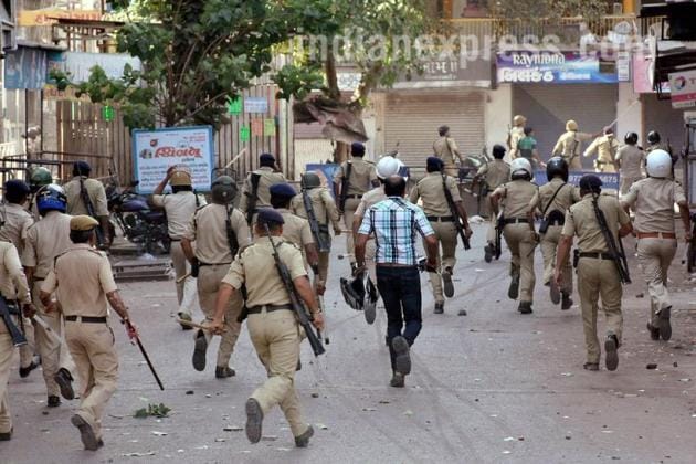 Gujrat curfew, Hardik Patel, Curfew in Gujrat's Mehsana, Mehsana town, Violence in Mehsana, Internet banned in Mehsana, Curfew in Gujrat, Mehsana curfew, Curfew in Gujrat's Mehsana, Patel, Patel agitation, Patel community, PAtel quota stir, Gujrat, Mehsana, Patidar community, Jail bharo andolan, Gujrat Mehsana, Curfew in Mehsana, Mehsana Curfew, Mehsana Violence, Patel reservation, Hardik Patel, Gujrat police, Anandiben Patel, Gujrat CM, india news