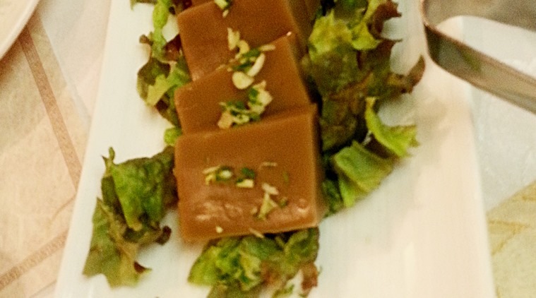 Dotorimuk, a jelly-like dish made from acorn. (Photo: Shruti Chakraborty)