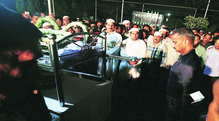 NIA officers wife dead