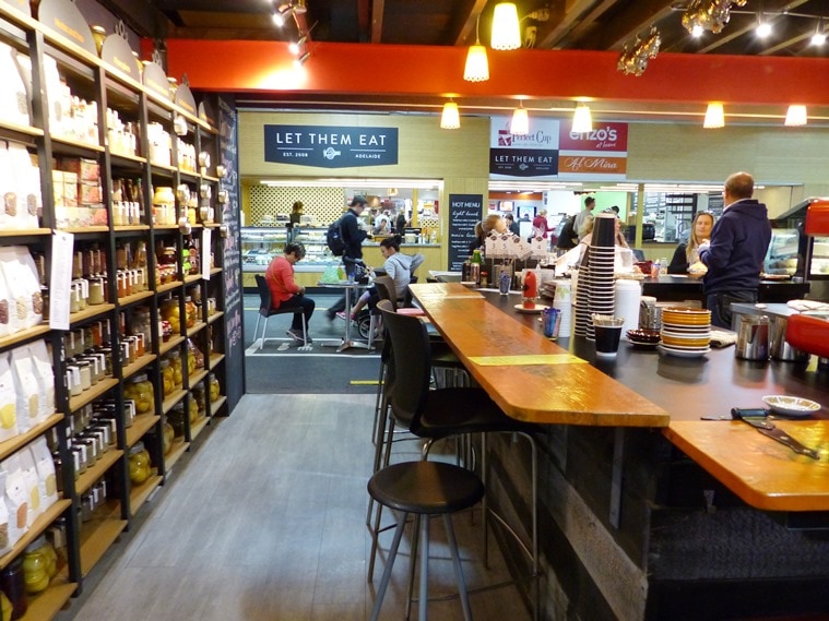 Let Them Eat, a stop for vegetarian food. (Photo: Bijoy Venugopal)