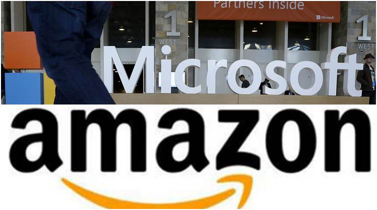 Image result for Microsoft overtakes Amazon as second most valuable US company