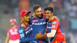 Delhi Daredevils, DD, Kings XI Punjab, KXIP, DD KXIP, DD KXIP match, DD KXIP result, DD IPL results, DD IPL 9, KXIP IPL 9, KXIP IPL result, DD KXIP score, Amit Mishra, Quinton de Kock, IPL schedule, IPL score, IPL matches, IPL news, IPL