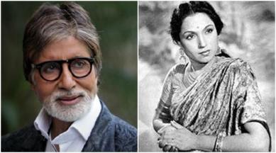 Amitabh Bachchan, Lalita Pawar, Amitabh Bachchan movies, Amitabh Bachchan upcoming movies, Amitabh Bachchan news, Amitabh Bachchan latest news, Amitabh Bachchan tribute, Lalita Pawar news, Lalita Pawar movies, Entertainment news