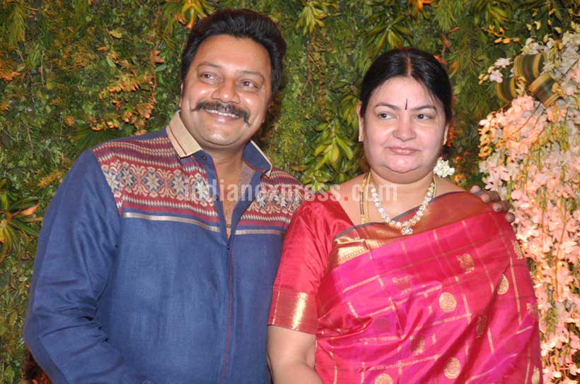 sreeja, sreeja reception, sreeja recpetion pics, sreeja marriage, chiranjeevi, chiranjeevi sreeja, chiranjeevi daughter, allu arjun, ram charan teja, venkaiah naidu, chandrababu naidu, aravind swami, rakulpreet, radhuka sarathkumar, sreeja wedding recpetion pics, entertainment