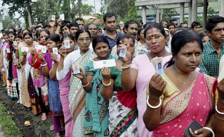 High turnout in Assam, West Bengal in second phase; one dead in police ...