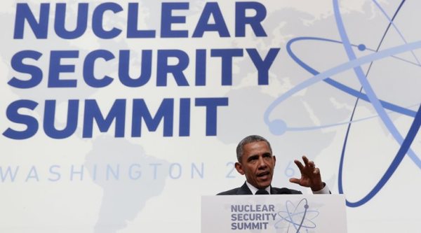 U.S. President Barack Obama speaks during his press conference at the conclusion of Nuclear Security Summit in Washington April 1, 2016. REUTERS/Kevin Lamarque TPX IMAGES OF THE DAY