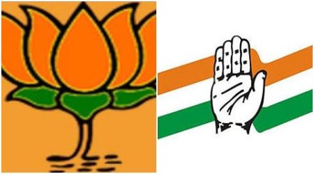 UP elections, UP elections 2017, UP polls, BJP candidate arrested, Congress candidate arrested, Maharajpur assembly seat, indian express news