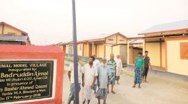 assam, assam elections 2016, assam assembly elections, Maulana Badruddin Ajmal, Fazlur Haque, bodoland, Bodo candidates, Kokrajhar police station, Ajmal Model Village, AIUDF, bodoland district, indian express, india news