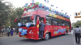 Chandigarh Industrial and Tourism Development Corporation, bus service, CITCO, hop-on-hop-off bus tour, chandigarh news