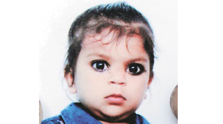 The victim was identified as Pihu, a resident of Sarangpur. According to the police, she was last seen at her home  around 5.30 pm on Monday.