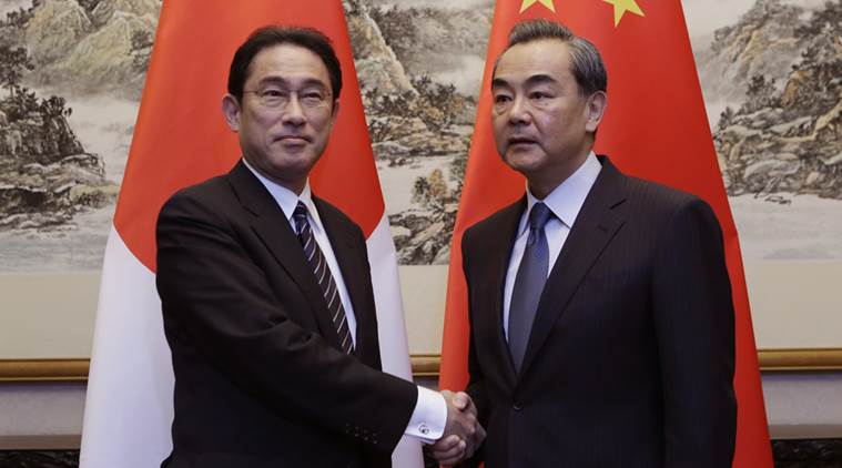 China, Japan, China-Japan relations, Foreign ministers meeting, senkaku islands, Diaoyu islands, Wang Yi, Fumio Kishida, world news