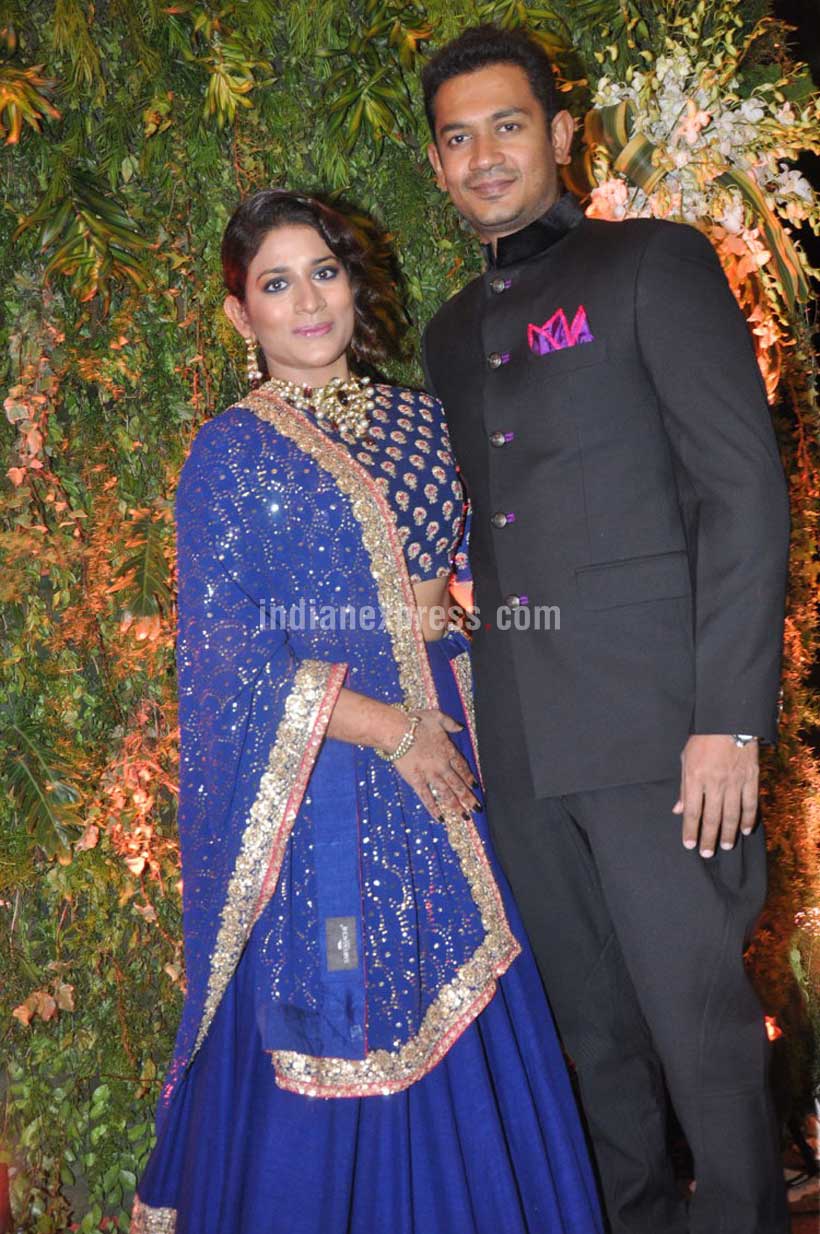 sreeja, sreeja reception, sreeja recpetion pics, sreeja marriage, chiranjeevi, chiranjeevi sreeja, chiranjeevi daughter, allu arjun, ram charan teja, venkaiah naidu, chandrababu naidu, aravind swami, rakulpreet, radhuka sarathkumar, sreeja wedding recpetion pics, entertainment