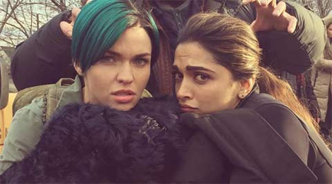 Xxxco Xxxcom Sex - Deepika Padukone teaches a few Bollywood dance steps to xXx co-star Ruby  Rose, watch video | Hollywood News - The Indian Express