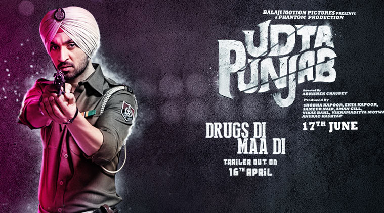 Baisakhi treat for Diljit Dosanjh&#39;s fans, his tough cop look from Udta  Punjab | Entertainment News,The Indian Express