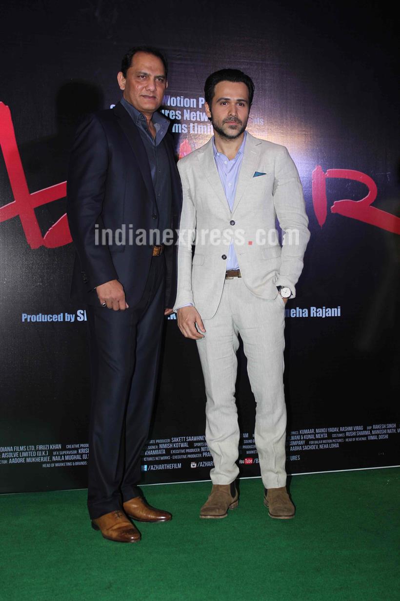 Azhar, Emraan hashmi, Pracchi Desai, Nargis Fakhri, Mohammad Azahruddin, Azhar trailer, Azhar Trailer launch, Lara Dutta, Emraan Hashmi azhar, Emraan Azhar, Emraan azharuddin, Azhar trailer launch pics