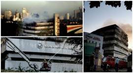 ficci, ficci auditorium, ficci fire, ficci fire photos, mandi house, ficci audi photos, natural history museum, natural history museum delhi, natural history museum photos, natural history museum fire, delhi museum fire, museum fire delhi, delhi news, delhi photos