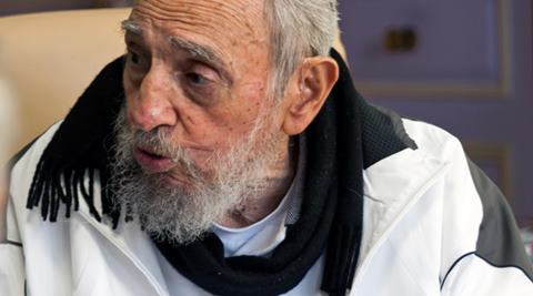 Cuba's Fidel Castro makes first public appearance in nine months