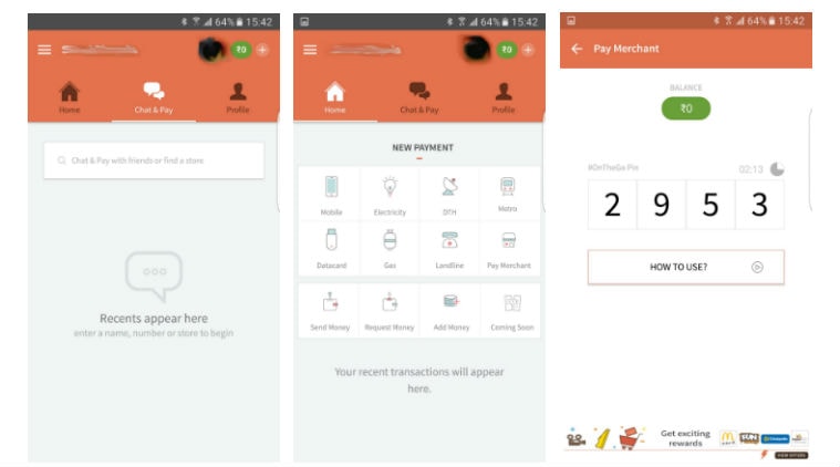 Freecharge, Snapdeal, chat and pay Freecharge chat and pay, Freecharge plus, offline payment, online payment, Internet, Uber, WeChat, mobile, apps, Android, Windows, smartphones, technology, technology news