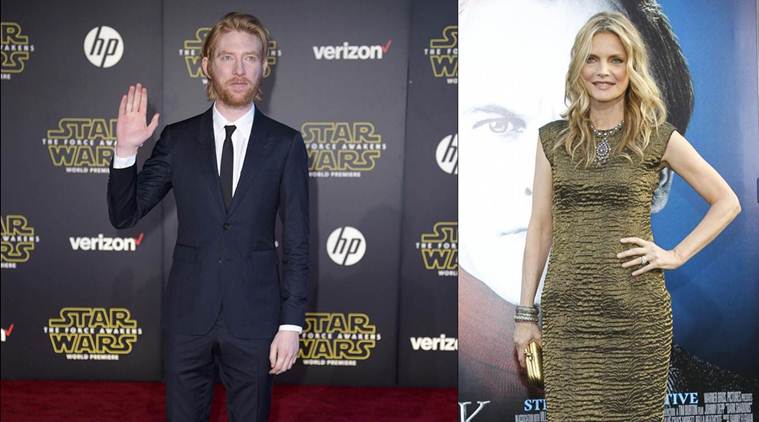 Domhnall Gleeson, Michelle Pfeiffer, Jennifer Lawrence, Jennifer Lawrence upcoming movies, Domhnall Gleeson upcoming movies, Michelle Pfeiffer upcoming movies, Darren Aronofsky, Javier Bardem, Star Wars: Episode VIII, Star Wars: The Force Awakens, Entertainment news