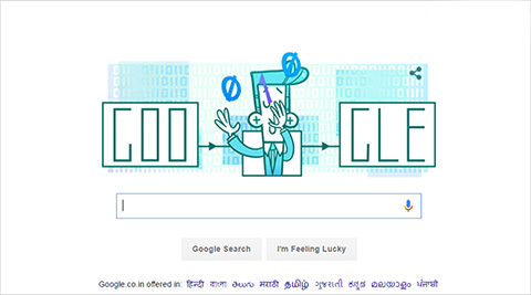 Google Doodle celebrates Claude Shannon, father of the Information Age ...