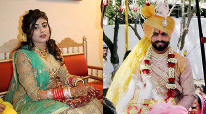 Ravindra Jadeja Ties Knot With Reeva Solanki In Grand Fashion See Pics Sports Gallery News The Indian Express