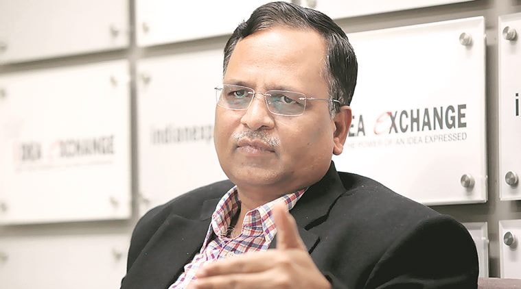 Transport Minister Satyendar Jain