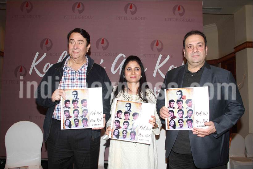 Randhir Kapoor, Rajiv kapoor, Randhir Kapoor Kal Aaj Aur Kal, Kal Aaj Aur Kal book launch, Kal Aaj Aur Kal, Kal Aaj Aur Kal cast, Randhir Kapoor films, Randhir Kapoor works, Randhir Kapoor family, entertainment photos